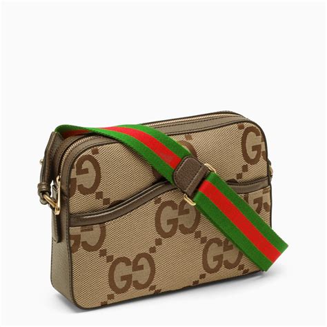 gucci crossbody gg flap|Gucci crossbody with striped strap.